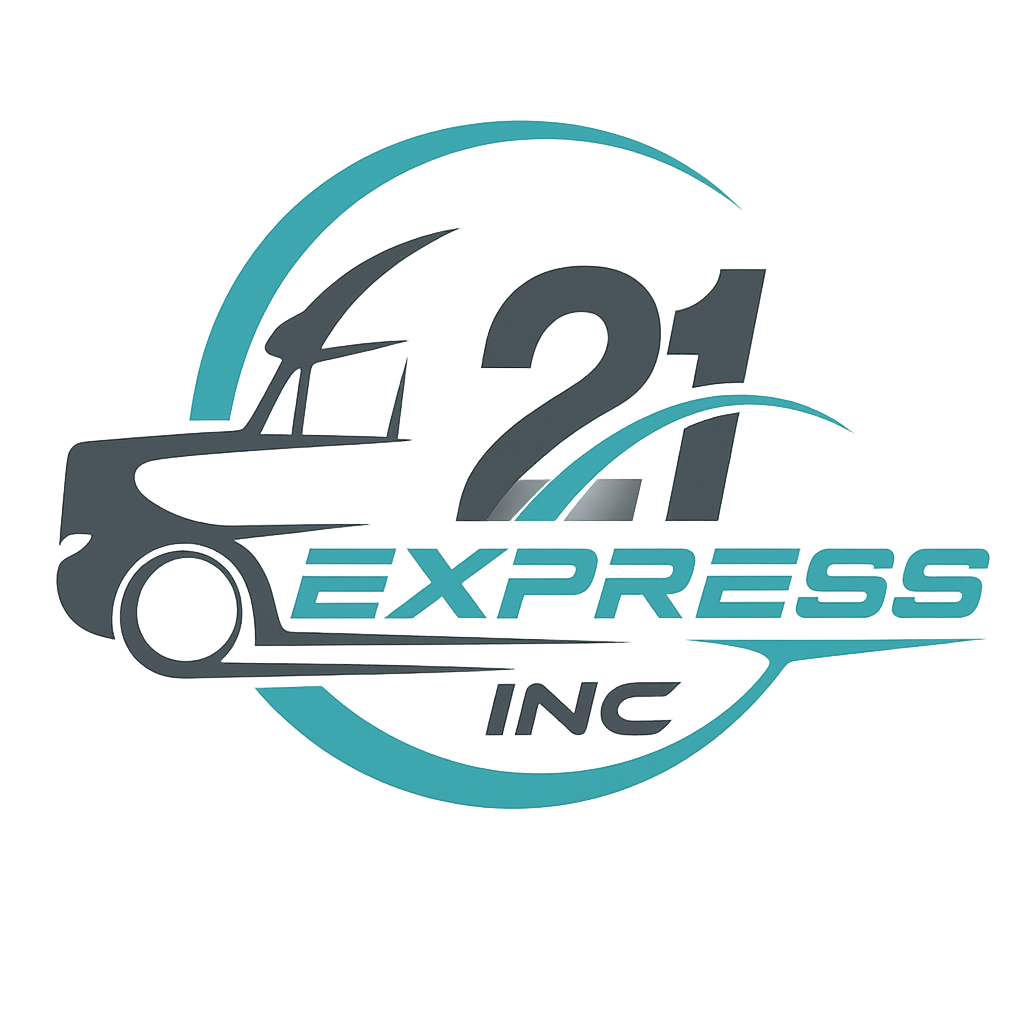 Flatbed Transportation Logo